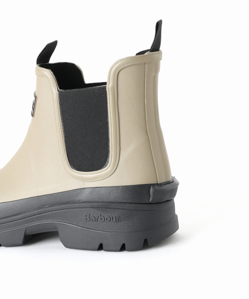 Barbour（バブアー）の「【BARBOUR / バブアー】 レインブーツ Nimbus MRF0028 サイドゴア（ブーツ・メンズ・ベージュ/ネイビー・90/80）」の12枚目の写真