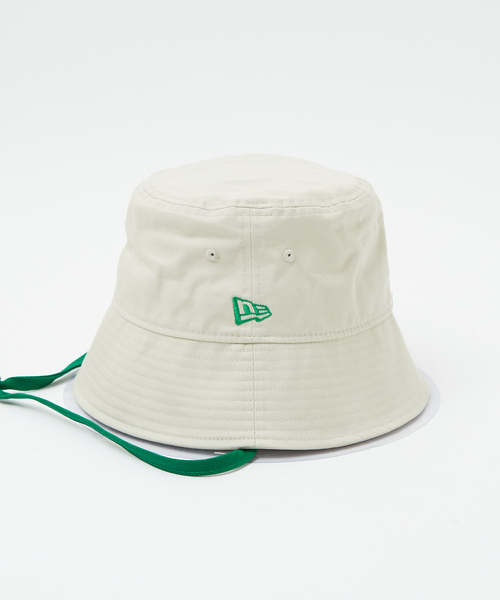 NEW ERA（ニューエラ）の「【NEW ERA / ニューエラ】バケット01 セーラーブリム Cord Strap Bucket（ハット・メンズ・ブラック/ホワイト・M/L）」の11枚目の写真