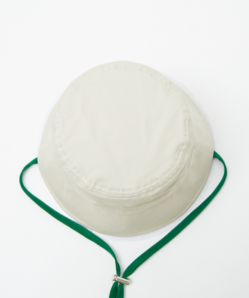 NEW ERA（ニューエラ）の「【NEW ERA / ニューエラ】バケット01 セーラーブリム Cord Strap Bucket（ハット・メンズ・ブラック/ホワイト・M/L）」の8枚目の写真