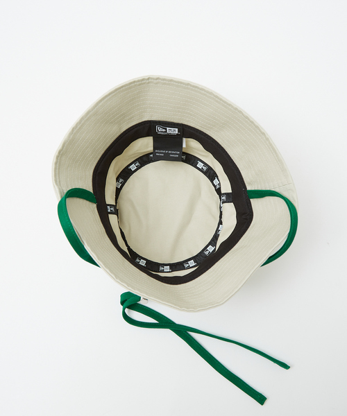 NEW ERA（ニューエラ）の「【NEW ERA / ニューエラ】バケット01 セーラーブリム Cord Strap Bucket（ハット・メンズ・ブラック/ホワイト・M/L）」の7枚目の写真