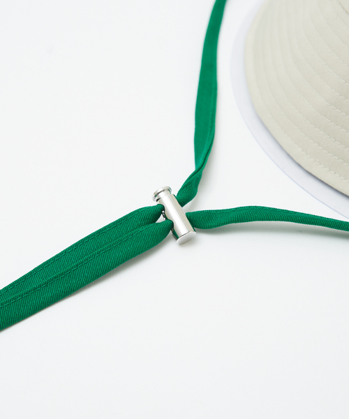 NEW ERA（ニューエラ）の「【NEW ERA / ニューエラ】バケット01 セーラーブリム Cord Strap Bucket（ハット・メンズ・ブラック/ホワイト・M/L）」の4枚目の写真