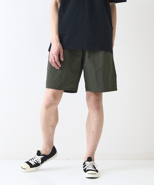 【関税込み】Ambush グリーン ナイロン スポーツショーツ □ 公式 □ SAYSKY/セイスカイ ランニングショーツ NWRSH24c314