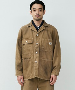 【ATELLIER WELLS BY JOHNBULL】カツラギオーバーダイカバーオールジャケット