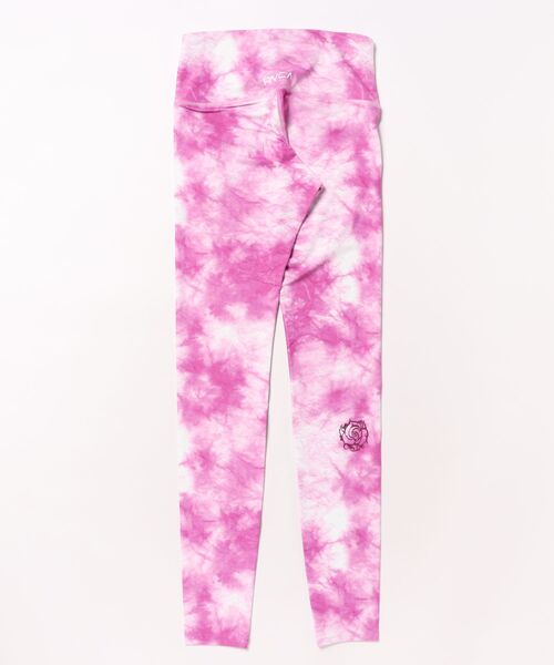 RVCA（ルーカ）の「【RVCA/ルーカ】23SS 【ROSE NAMAJUNAS】 THUG ROSE ESSENTIAL LEGGING/吸水速乾総柄ハイウエストレギンス・スパッツ（レギンス/スパッツ・レディース・パープル・X-SMALL/SMALL）」の9枚目の写真