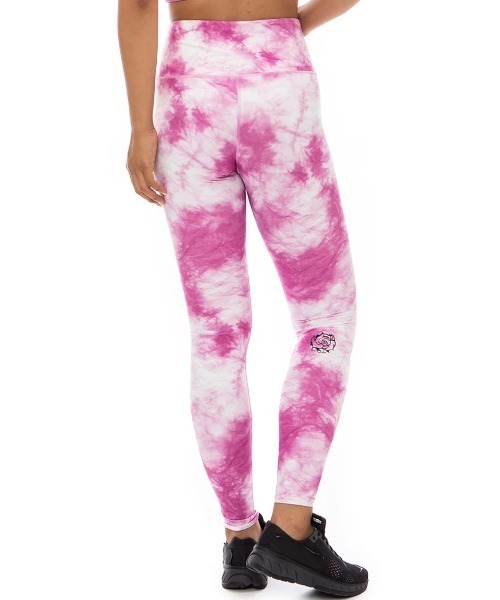 RVCA（ルーカ）の「【RVCA/ルーカ】23SS 【ROSE NAMAJUNAS】 THUG ROSE ESSENTIAL LEGGING/吸水速乾総柄ハイウエストレギンス・スパッツ（レギンス/スパッツ・レディース・パープル・X-SMALL/SMALL）」の3枚目の写真
