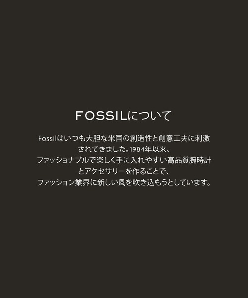 FOSSIL(フォッシル)の「フォッシル アクセサリー レディース ブレスレット ゴールド JA7288710(ブレスレット・レディース・ゴールド・FREE)」の8枚目の写真