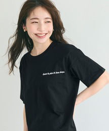 アソートプリントクルーネックTシャツ