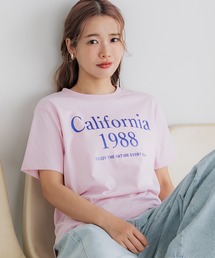 アソートプリントクルーネックTシャツ