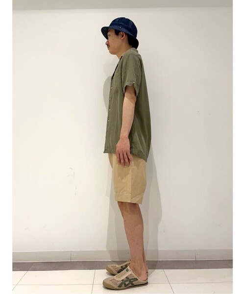 BROOKS BROTHERS(ブルックスブラザーズ)の「リネン/コットン プレーンフロント 9inショーツ(その他パンツ・メンズ・ベージュ/インディゴブルー・34inch/30inch/38inch/36inch/32inch)」の8枚目の写真