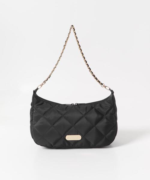 RODE SKO(ロデスコ)の「『別注』OUTDOOR PRODUCTS×hun RODESKO QuiltingChainBag(ハンドバッグ・レディース・ブラック/ベージュ・-)」の11枚目の写真