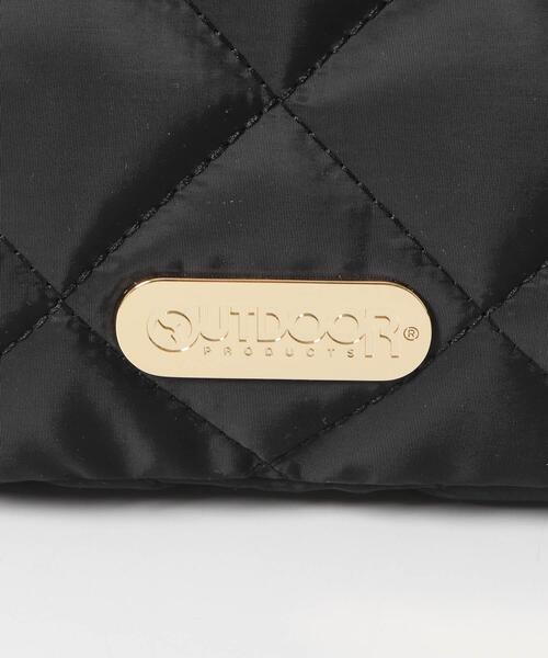 RODE SKO(ロデスコ)の「『別注』OUTDOOR PRODUCTS×hun RODESKO QuiltingChainBag(ハンドバッグ・レディース・ブラック/ベージュ・-)」の5枚目の写真