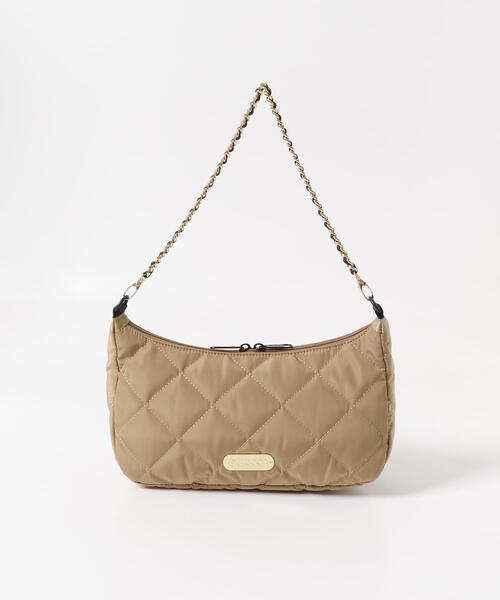 RODE SKO(ロデスコ)の「『別注』OUTDOOR PRODUCTS×hun RODESKO QuiltingChainBag(ハンドバッグ・レディース・ブラック/ベージュ・-)」の7枚目の写真