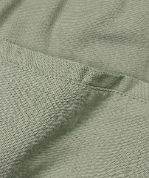 The DUFFER of ST.GEORGE(ザダファーオブセントジョージ)の「LINEN BLEND SETUP SHORTS:綿麻素材 セットアップ ショートパンツ(その他パンツ・メンズ・ネイビー/オリーブ・LARGE/MEDIUM/X-LARGE)」の14枚目の写真