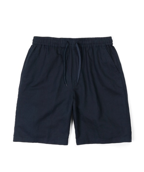 The DUFFER of ST.GEORGE(ザダファーオブセントジョージ)の「LINEN BLEND SETUP SHORTS:綿麻素材 セットアップ ショートパンツ(その他パンツ・メンズ・ネイビー/オリーブ・LARGE/MEDIUM/X-LARGE)」の10枚目の写真