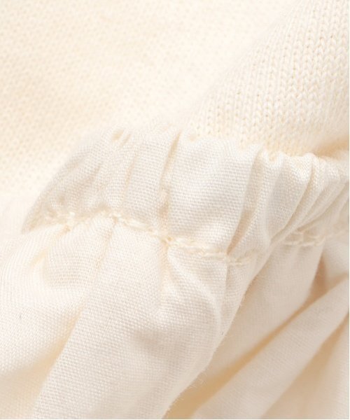 petit main（プティマイン）の「【リンク】ドッキングバルーンワンピース(キッズ)（ワンピース・キッズ・キナリ/ライトベージュ/ブラック・L/S/M）」の15枚目の写真