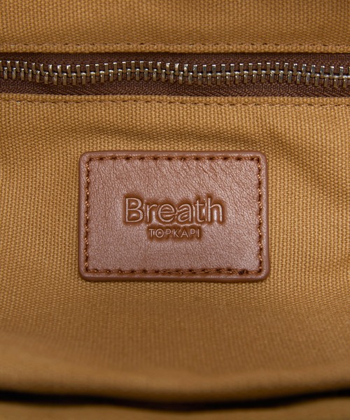 Breath TOPKAPI(ブレストプカピ)の「【Breath TOPKAPI】シティ プリント キャンバス スクエアトートバッグ / ショルダー付き(トートバッグ・レディース・ブラウン/オフホワイト/ブルー・FREE)」の14枚目の写真