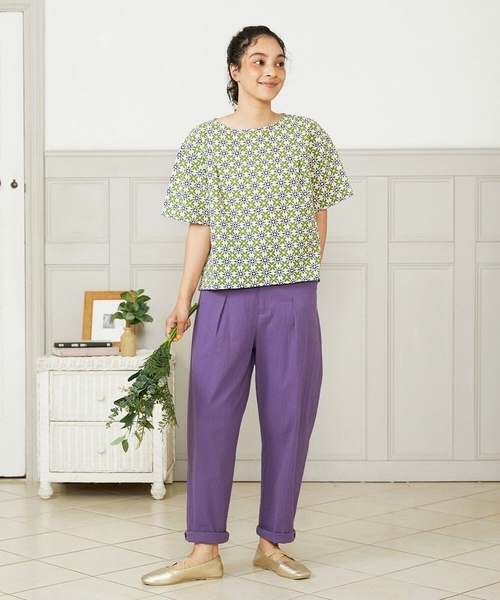 Jocomomola Guijarro サッカーテーパードパンツ Jocomomola｜Guijarro サッカーテーパードパンツ | Rakuten