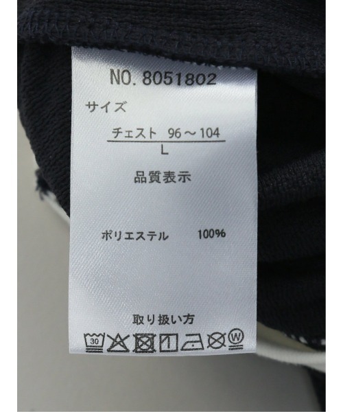 m.f.editorial（エムエフエディトリアル）の「【ウォッシャブル】ノータベネ/NOTABENE ワッフル クルーネック半袖Tシャツ（Tシャツ/カットソー・メンズ・ブルー/ライトグレー/グレー系その他2・X-LARGE/MEDIUM/LARGE）」の7枚目の写真