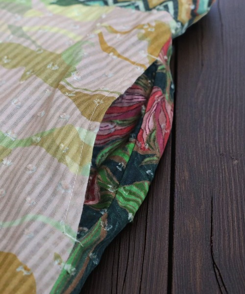 antiqua（アンティカ）の「ドビー柄ワイドパンツ（その他パンツ・レディース・その他・ONESIZE）」の10枚目の写真