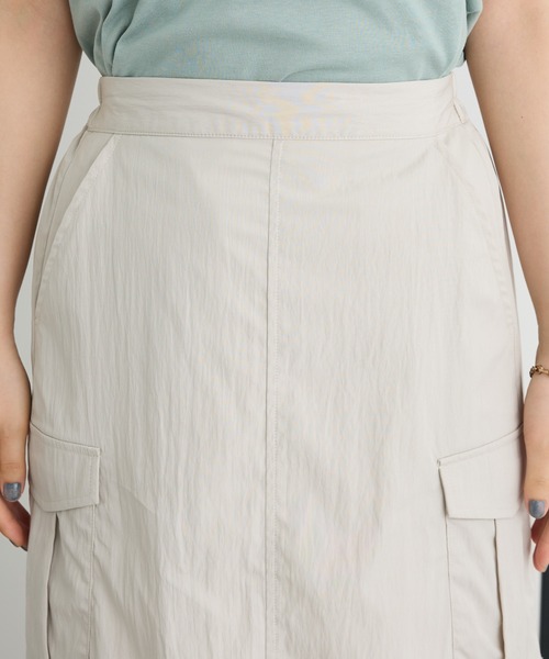 CRAFT STANDARD BOUTIQUE(クラフトスタンダードブティック)の「カーゴスカート(スカート・レディース・アイボリー/チャコールグレー/テラコッタ・FREE)」の20枚目の写真