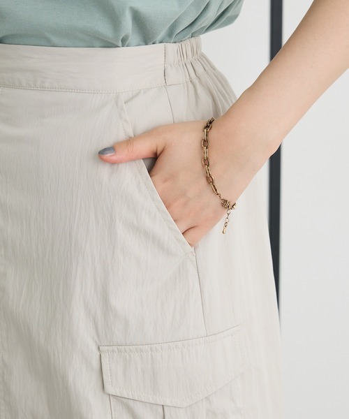 CRAFT STANDARD BOUTIQUE(クラフトスタンダードブティック)の「カーゴスカート(スカート・レディース・アイボリー/チャコールグレー/テラコッタ・FREE)」の21枚目の写真