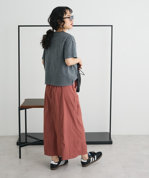 CRAFT STANDARD BOUTIQUE(クラフトスタンダードブティック)の「カーゴスカート(スカート・レディース・アイボリー/チャコールグレー/テラコッタ・FREE)」の18枚目の写真