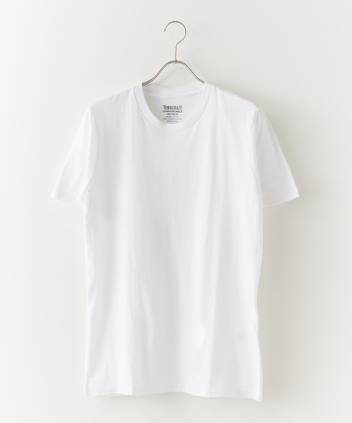 TOWNCRAFT(タウンクラフト)の「TOWNCRAFT/タウンクラフト USA MADE PACK TEE Tシャツ(Tシャツ/カットソー・メンズ・ホワイト/ベージュ/ナチュラル/ネイビー/パープル/チャコール・L/XL/M)」の20枚目の写真