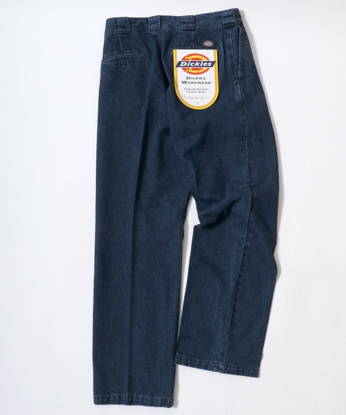 DICKIES☆ルーズフィット デニムパンツ ダブルニー デニムパンツ ルーズフィット DUR05 |ディッキーズ