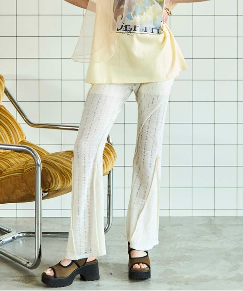 MAISON SPECIAL（メゾンスペシャル）の「Flare Easy Pants