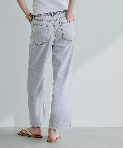 coca（coca）（コカ）の「テーパードパンツ（デニムパンツ・レディース・ブルー/ライトブルー・S/L/M）」の14枚目の写真