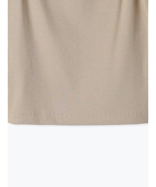 Te chichi（テチチ）の「オフショルドッキングトップス（Tシャツ/カットソー・レディース・ホワイト/モカ/ブラック・F）」の22枚目の写真