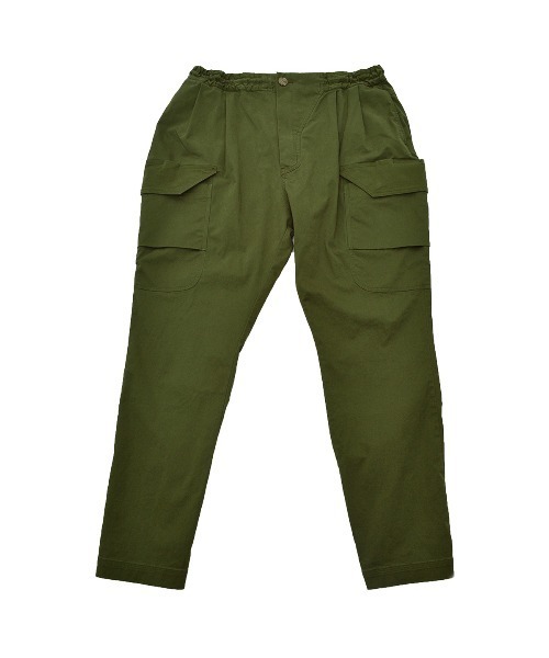 Sunny Smith(サニースミス)の「【SUNNY SMITH】Working Smith Grosgran Twill Long カーゴパンツ(カーゴパンツ・メンズ・カーキ/チャコール・MEDIUM/LARGE)」の18枚目の写真