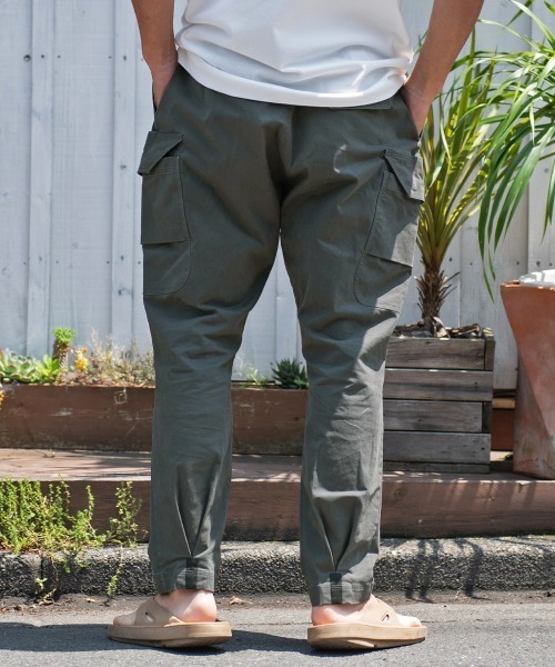 Sunny Smith(サニースミス)の「【SUNNY SMITH】Working Smith Grosgran Twill Long カーゴパンツ(カーゴパンツ・メンズ・カーキ/チャコール・MEDIUM/LARGE)」の16枚目の写真