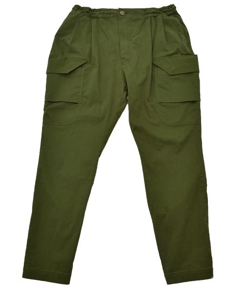 Sunny Smith(サニースミス)の「【SUNNY SMITH】Working Smith Grosgran Twill Long カーゴパンツ(カーゴパンツ・メンズ・カーキ/チャコール・MEDIUM/LARGE)」の17枚目の写真