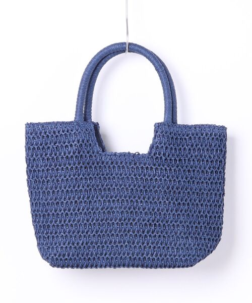 M.deux（エムドゥ）の「ハンドルペーパートート（トートバッグ・レディース・ベージュ/ネイビー・FREE）」の7枚目の写真