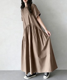 ONEP STAR（ワンピスター）の「Aラインシンプルロングワンピース（ワンピース）」
