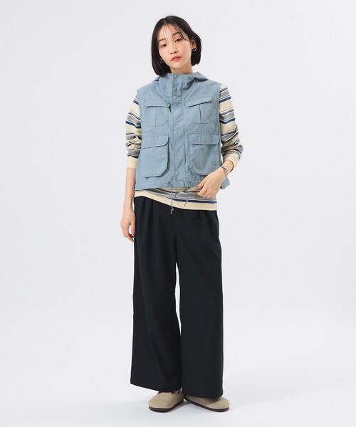 週末限定価格　WH × GRAMICCI 25SS サルエル　サイズ2 BEAMS WOMEN｜【別注】GRAMICCI / ワイド デニム 25SS デニム