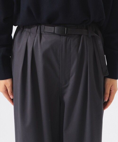 セール】【別注】Gramicci / 2プリーツ ワイド スラックス 25FW