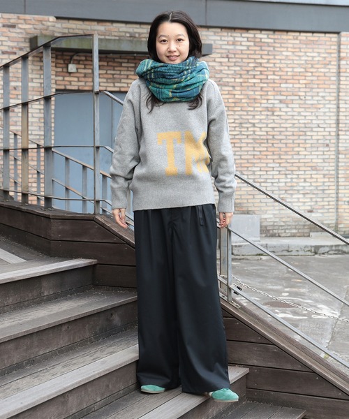 Gramicci（グラミチ）の「【別注】Gramicci / 2プリーツ ワイド スラックス 25FW（スラックス・レディース・チャコールグレー/ネイビー・ONE SIZE）」の5枚目の写真