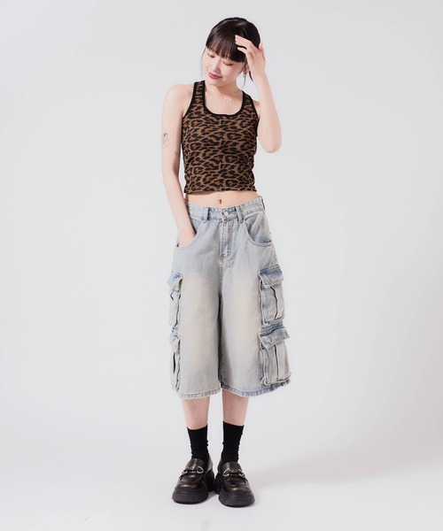 セール】Greco tank top with all-over pattern / 総柄 グレコ