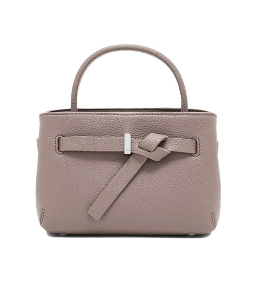 EMPORIO ARMANI(エンポリオアルマーニ)の「【エンポリオ アルマーニ】ミニバッグ パテント仕上げ ノットディテール(ショルダーバッグ・レディース・ブラック/ブラウン・FREE)」の2枚目の写真