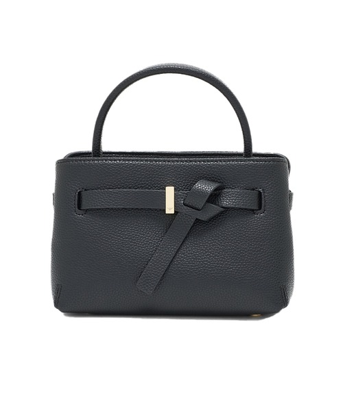 EMPORIO ARMANI(エンポリオアルマーニ)の「【エンポリオ アルマーニ】ミニバッグ パテント仕上げ ノットディテール(ショルダーバッグ・レディース・ブラック/ブラウン・FREE)」の1枚目の写真