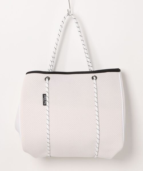 Willow Bay(ウィローベイ)の「【Willow Bay/ウィローベイ】トートバッグ マザーズバッグ(トートバッグ・レディース・ブラック×ブラック/ホワイト×ホワイト/カーキ・FREE)」の8枚目の写真