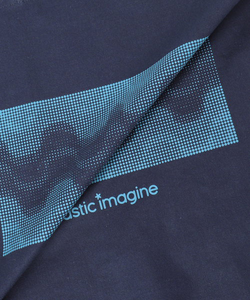 EDIFICE（エディフィス）の「PLASTIC IMAGINE (プラスチックイマジン) 別注 トート バッグ（クラッチバッグ・メンズ・ネイビー/レッド/アイボリー/ブラック・FREE）」の12枚目の写真