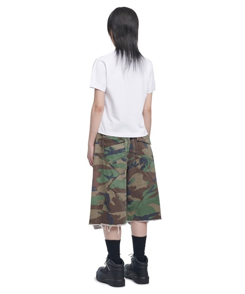 NOMANUAL(NOMANUAL)の「「NOMANUAL /ノーマニュアル」RAW VISION T-SHIRT(Tシャツ/カットソー・メンズ・ホワイト/ブラック・LARGE/MEDIUM)」の9枚目の写真