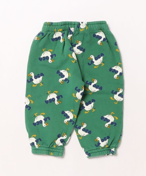 BOBO CHOSES(ボボショーズ)の「La Oca all over jogging pants(スウェットパンツ・キッズ・グリーン・18MONTH/24MONTH/12MONTH/6MONTH/3MONTH)」の5枚目の写真