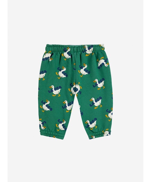 BOBO CHOSES(ボボショーズ)の「La Oca all over jogging pants(スウェットパンツ・キッズ・グリーン・18MONTH/24MONTH/12MONTH/6MONTH/3MONTH)」の1枚目の写真