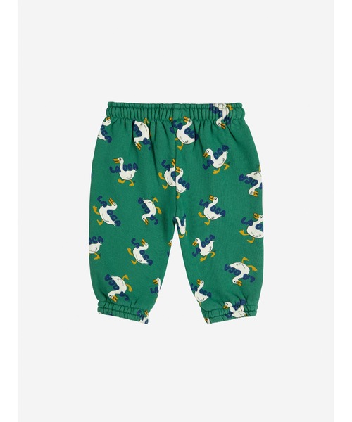 BOBO CHOSES(ボボショーズ)の「La Oca all over jogging pants(スウェットパンツ・キッズ・グリーン・18MONTH/24MONTH/12MONTH/6MONTH/3MONTH)」の2枚目の写真