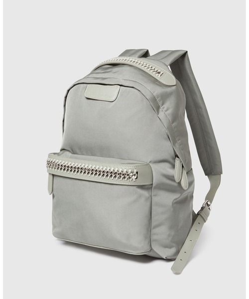 STELLA McCARTNEY（ステラマッカートニー）の「Falabella Backpack / ファラベラ バックパック（バックパック/リュック・レディース・ライトグレー・ONE SIZE）」の2枚目の写真