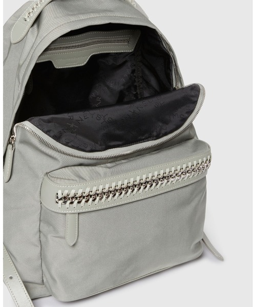 STELLA McCARTNEY（ステラマッカートニー）の「Falabella Backpack / ファラベラ バックパック（バックパック/リュック・レディース・ライトグレー・ONE SIZE）」の4枚目の写真